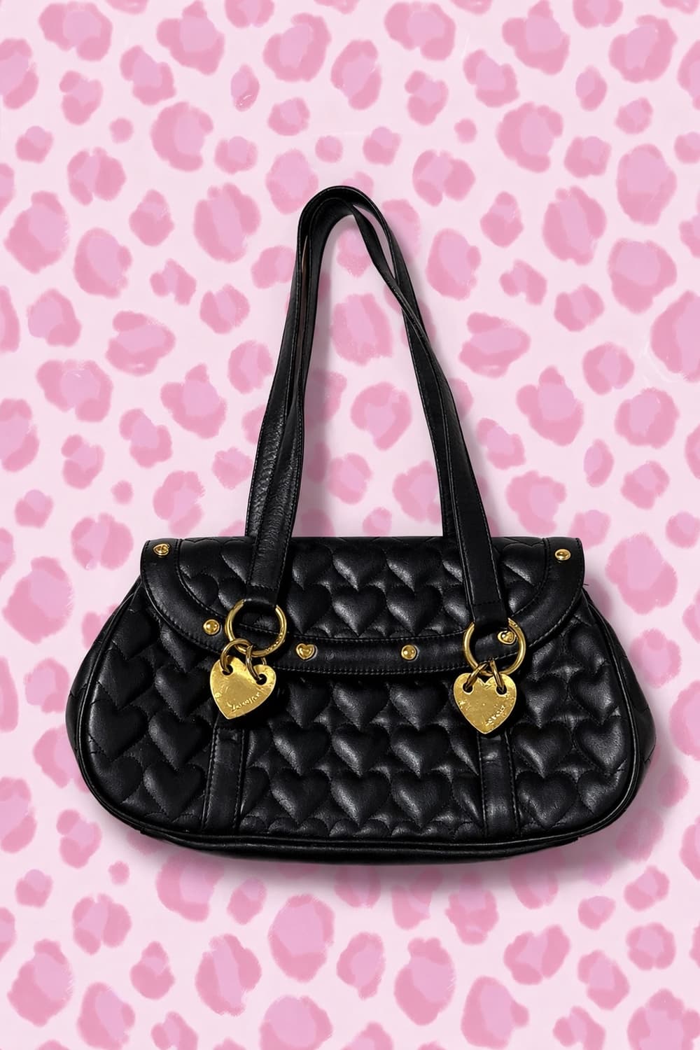 러브캣 하트 퀄팅 히메갸루 숄더백 상품이미지1