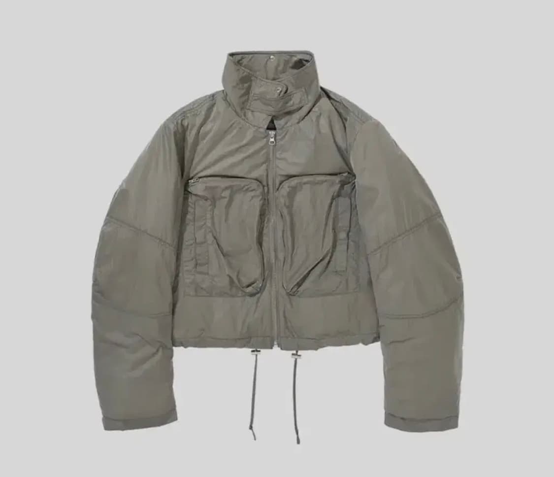 스튜디오테이블 퍼 카라 봄버 자켓 fur bomber jacket 카키 상품이미지2