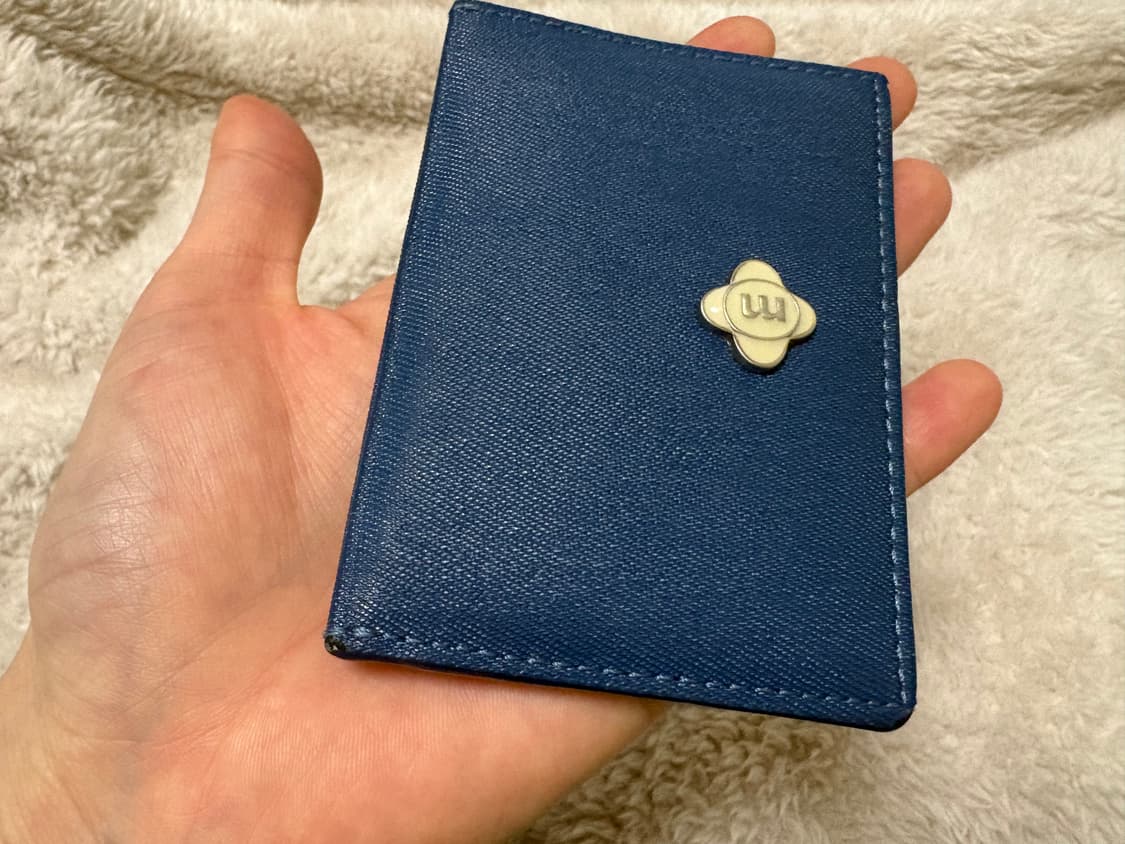 미닛뮤트 데님 카드지갑 denim (daisy card slot) 상품이미지3