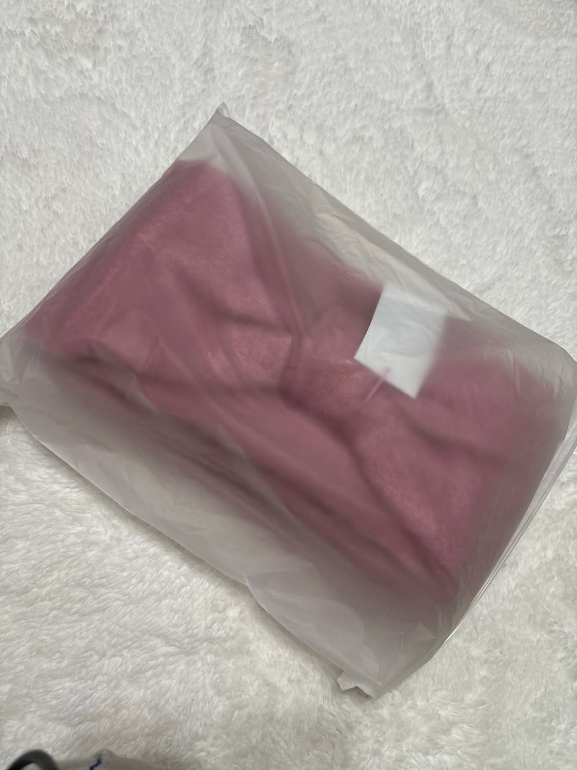 핀쿠노마루 ribbon muffler_fairy redpink 새상품 상품이미지5