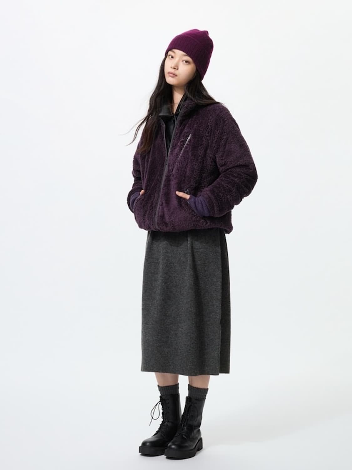 [새상품] 유니클로 니들스 후리스풀집재킷 상품이미지1