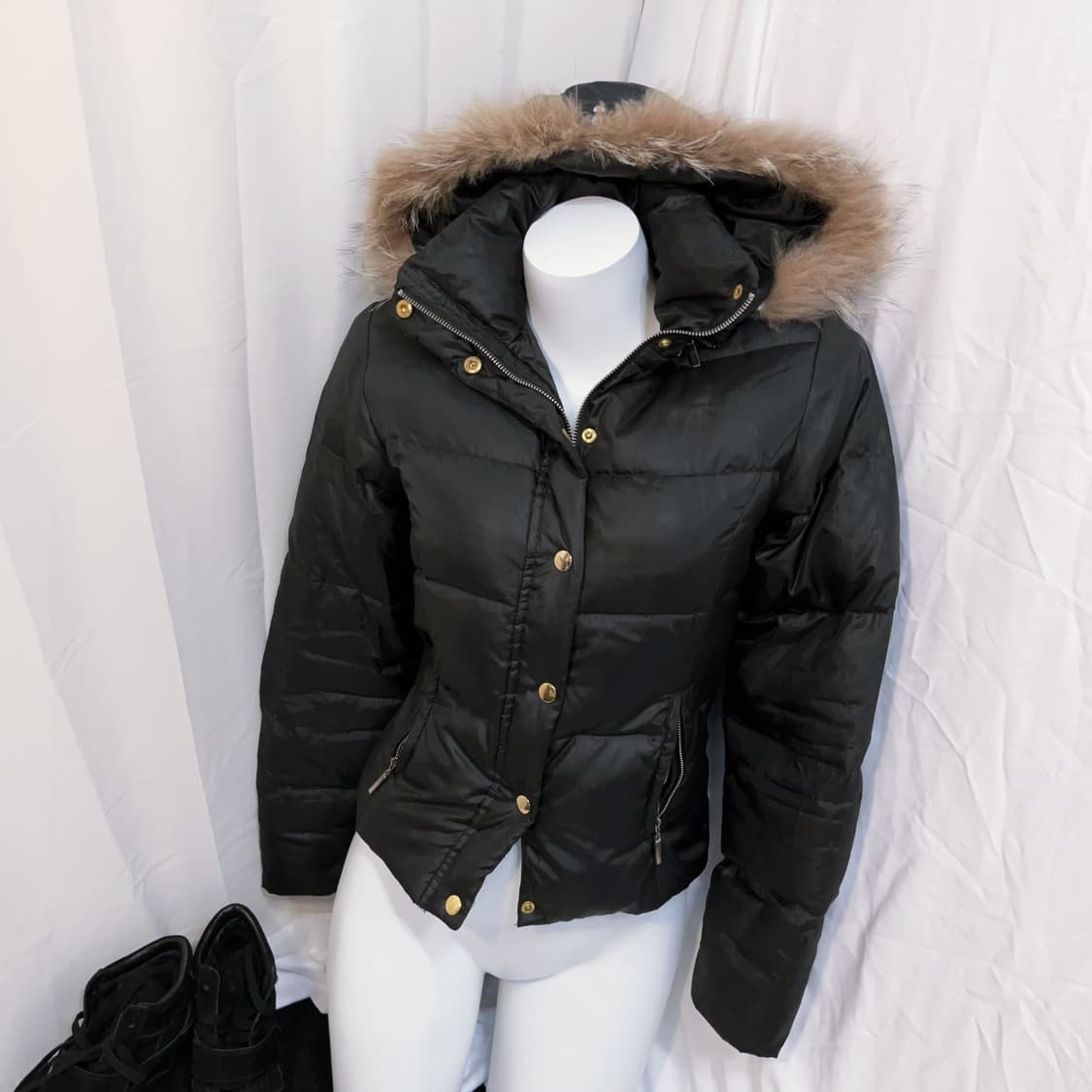 y2k 하이넥 갸루 패딩 00s 상품이미지1