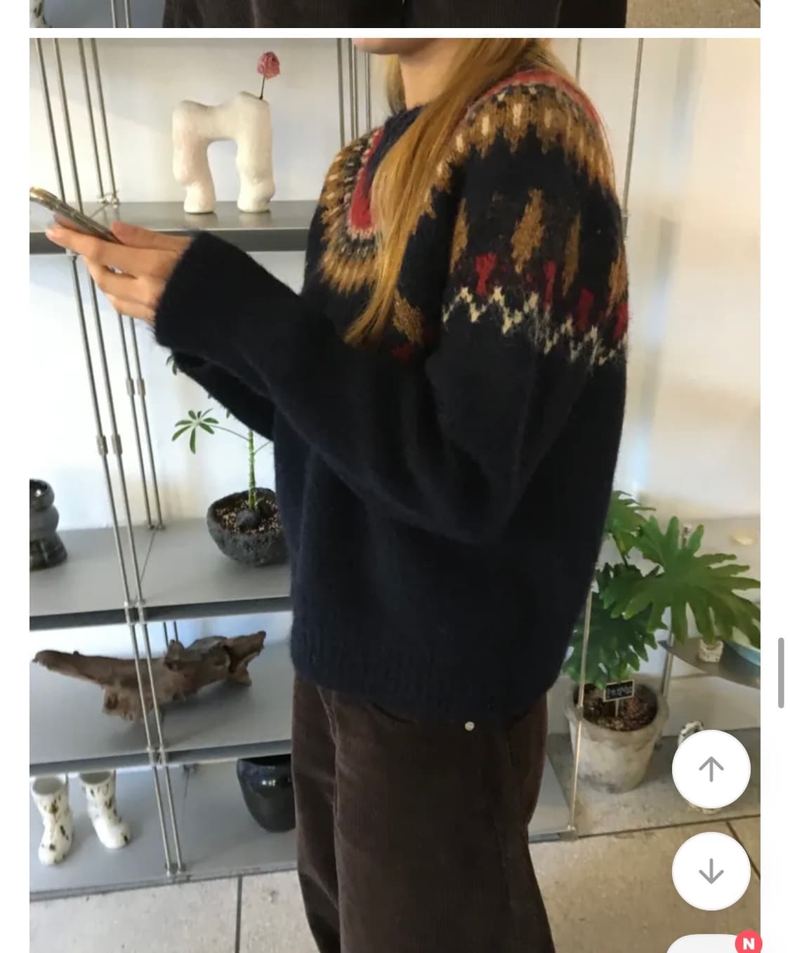 빈티지 데이 노르딕 니트 상품이미지2