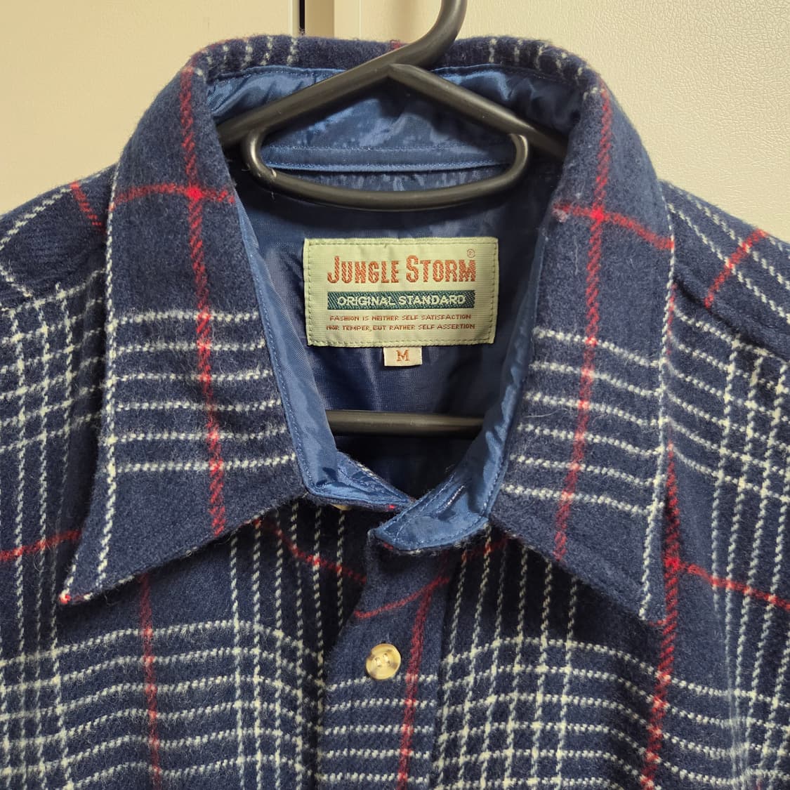 Jungle Storm 플란넬 체크 셔츠 L(100) 상품이미지3