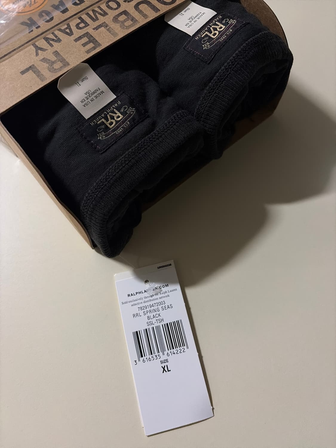 rrl 가먼트 다이 투팩 티셔트 팝니다 상품이미지2