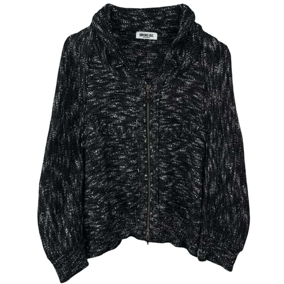 [히로코 코시노] 빈티지 믹스 니트 가디건 M19138 상품이미지2