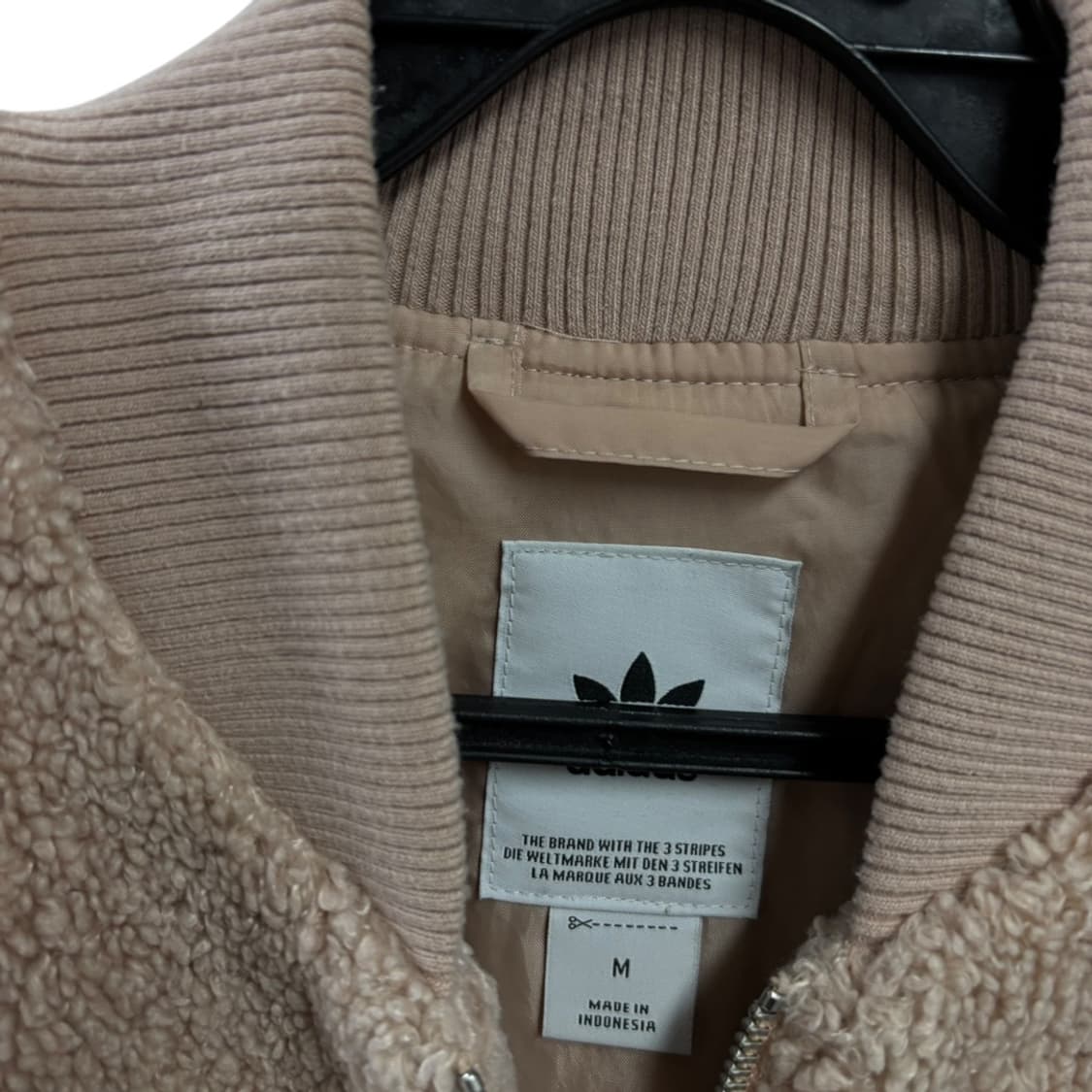 아디다스 쉐르파 우먼 집업xl 상품이미지4