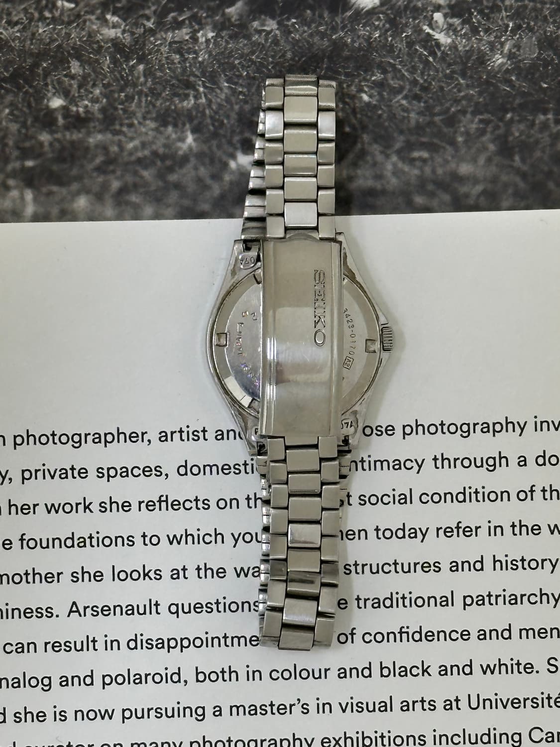 세이코 seikob silverwave 쿼츠 시계 상품이미지8