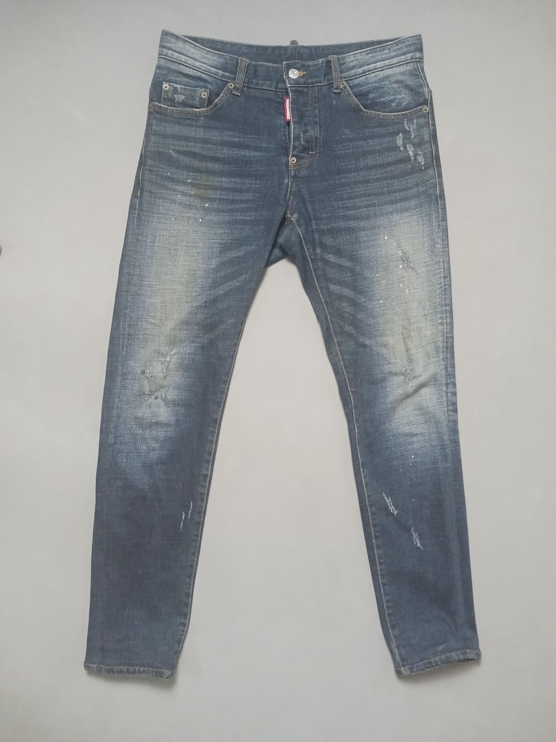 [32] 디스퀘어드2 녹워싱 셀비지 슬림진 청바지 상품이미지1