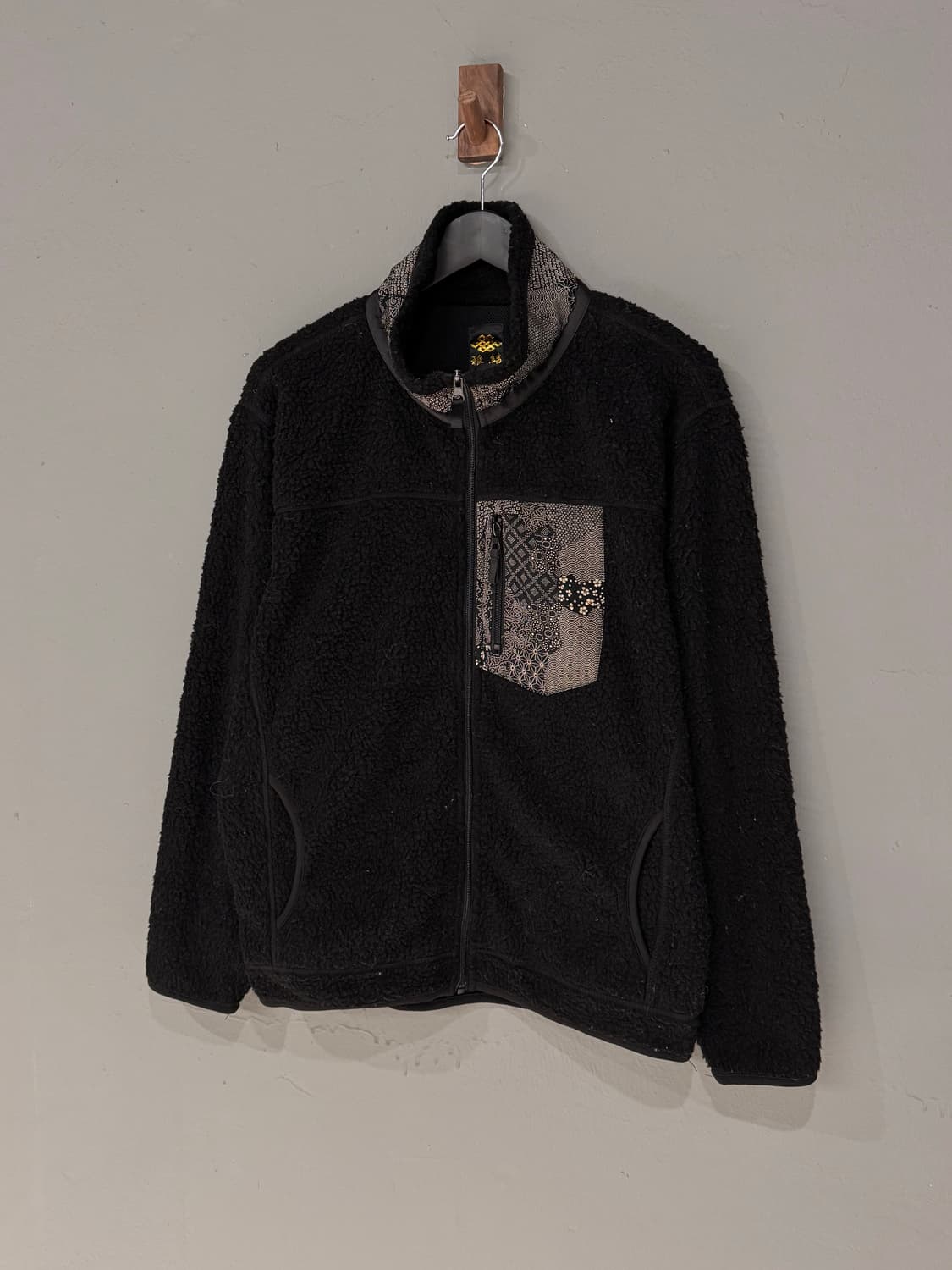 JPN 오리엔탈 블랙 플리스 자켓  상품이미지1
