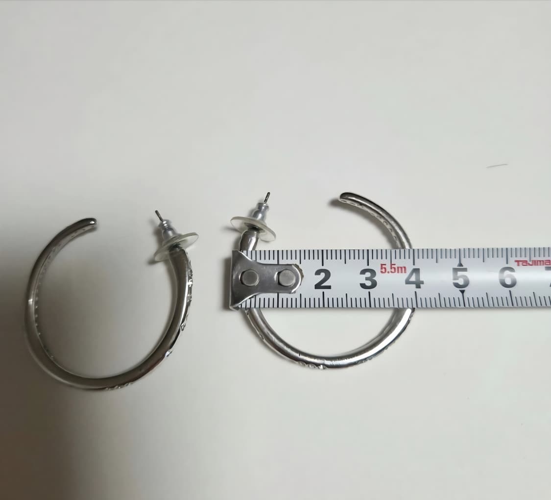 스와로브스키 후프 귀걸이 상품이미지4