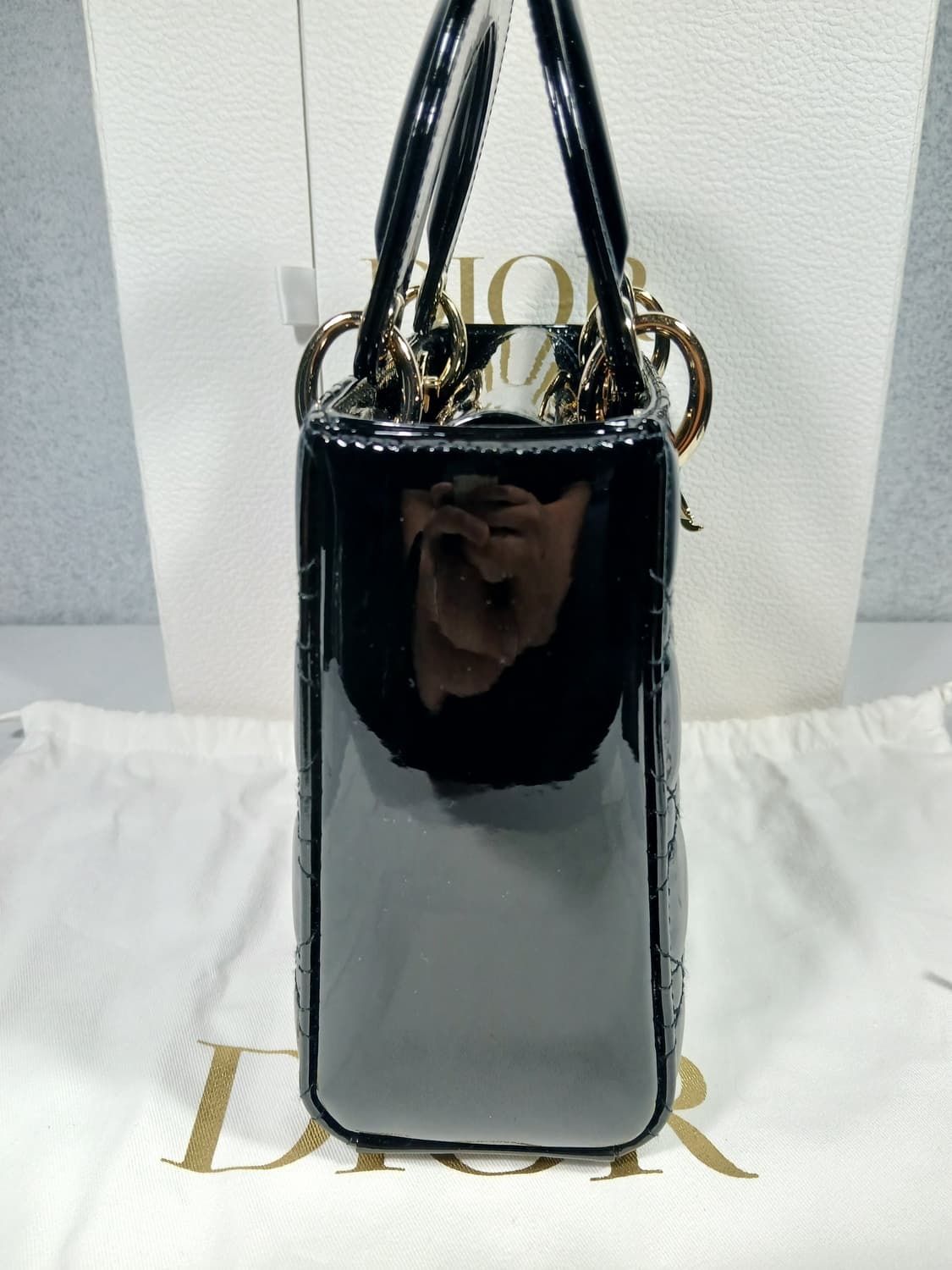 디올 페이던트 레이디 토트백 스몰 M0531OWCB 상품이미지3