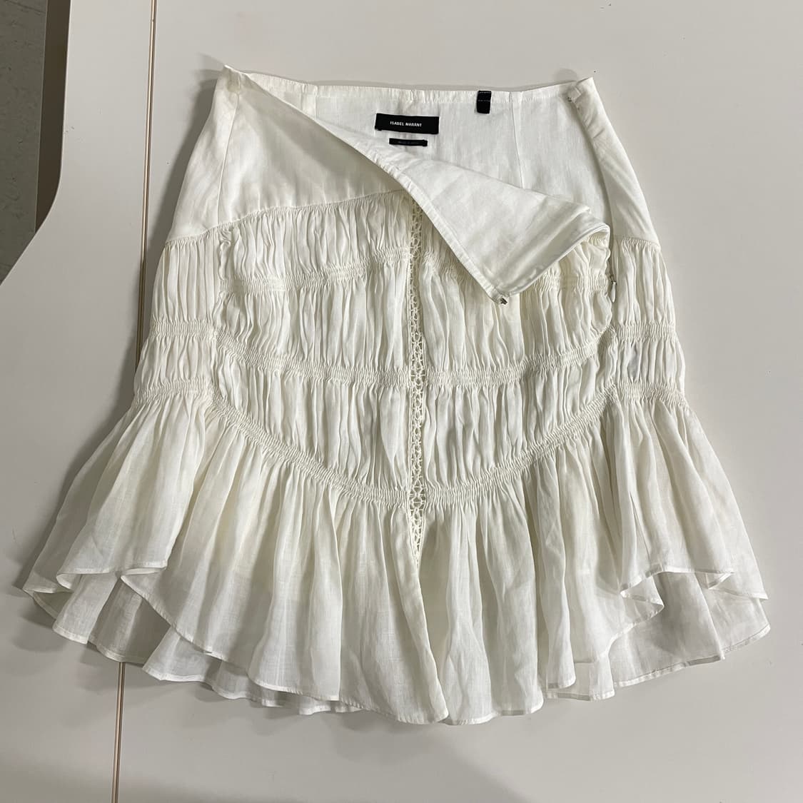 이자벨마랑 린넨 스커트 상품이미지1