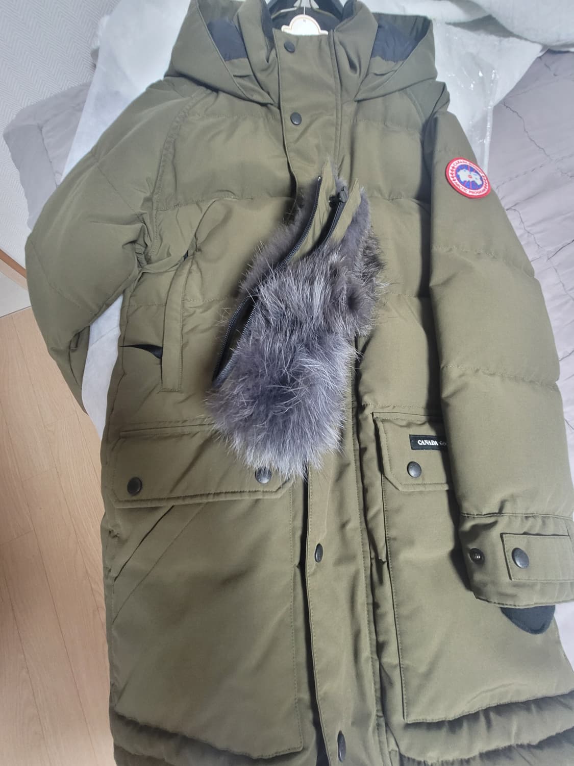 캐나다구스 에모리패딩 S 상품이미지3