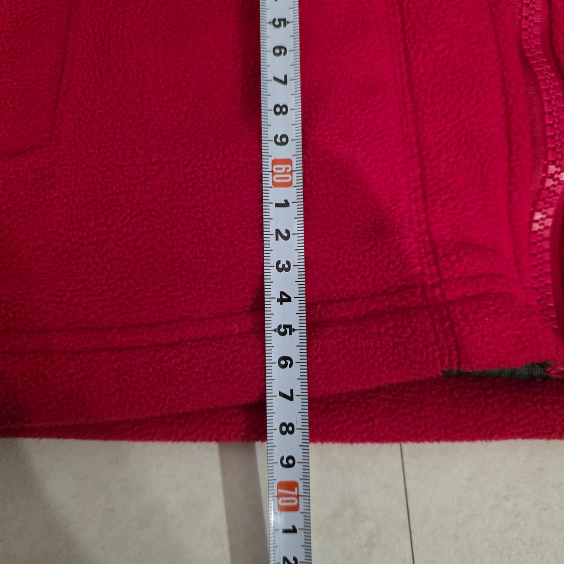 아웃도어 노르웨이 남성 플리스 자켓 레드 상품이미지9