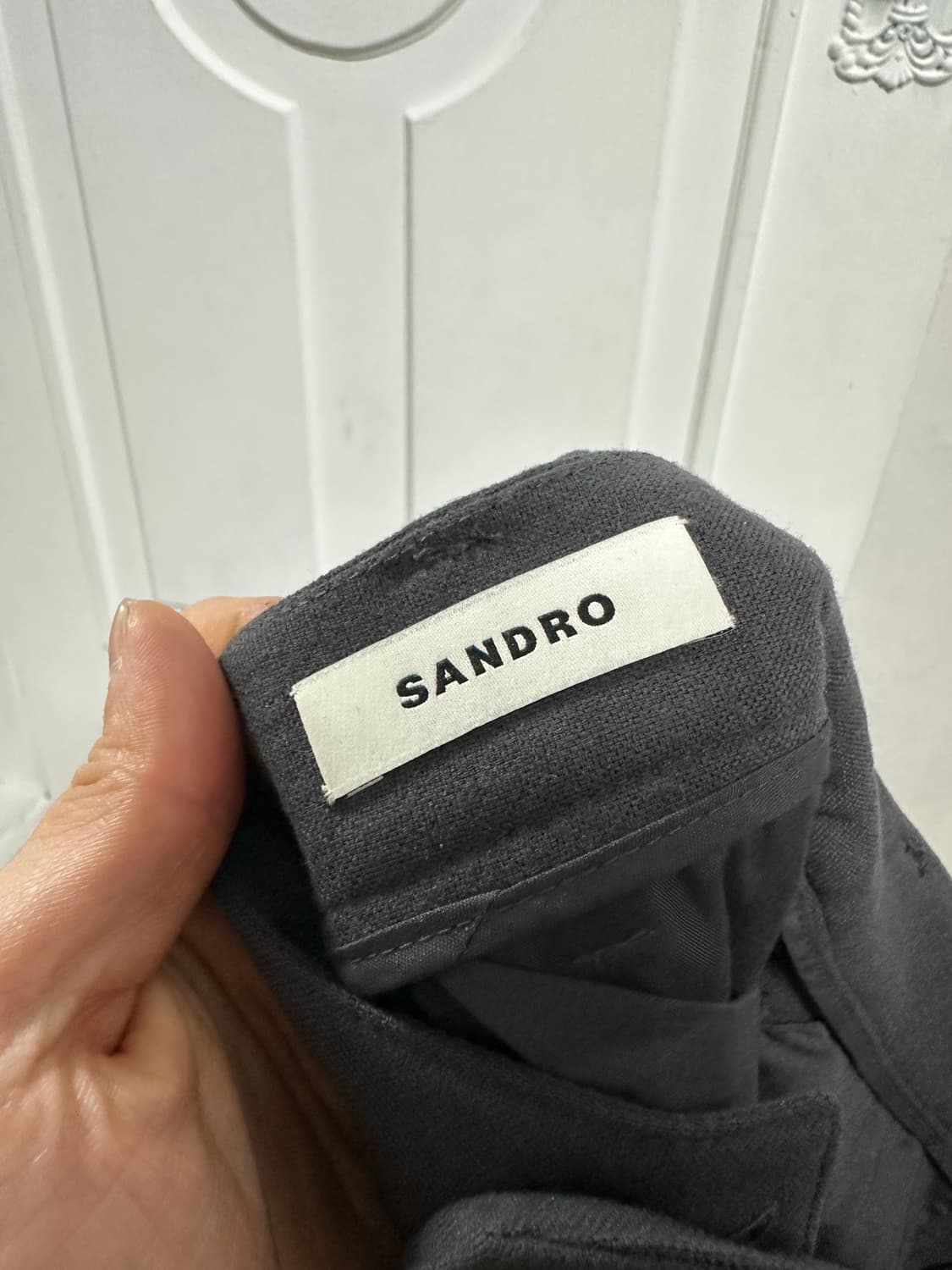 산드로옴므 울 슬랙스 상품이미지3