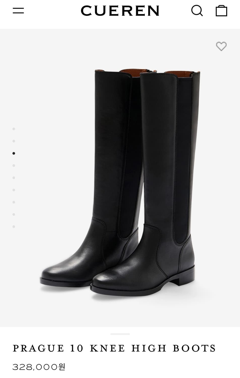 쿠에른 프라하 10 롱부츠 상품이미지1