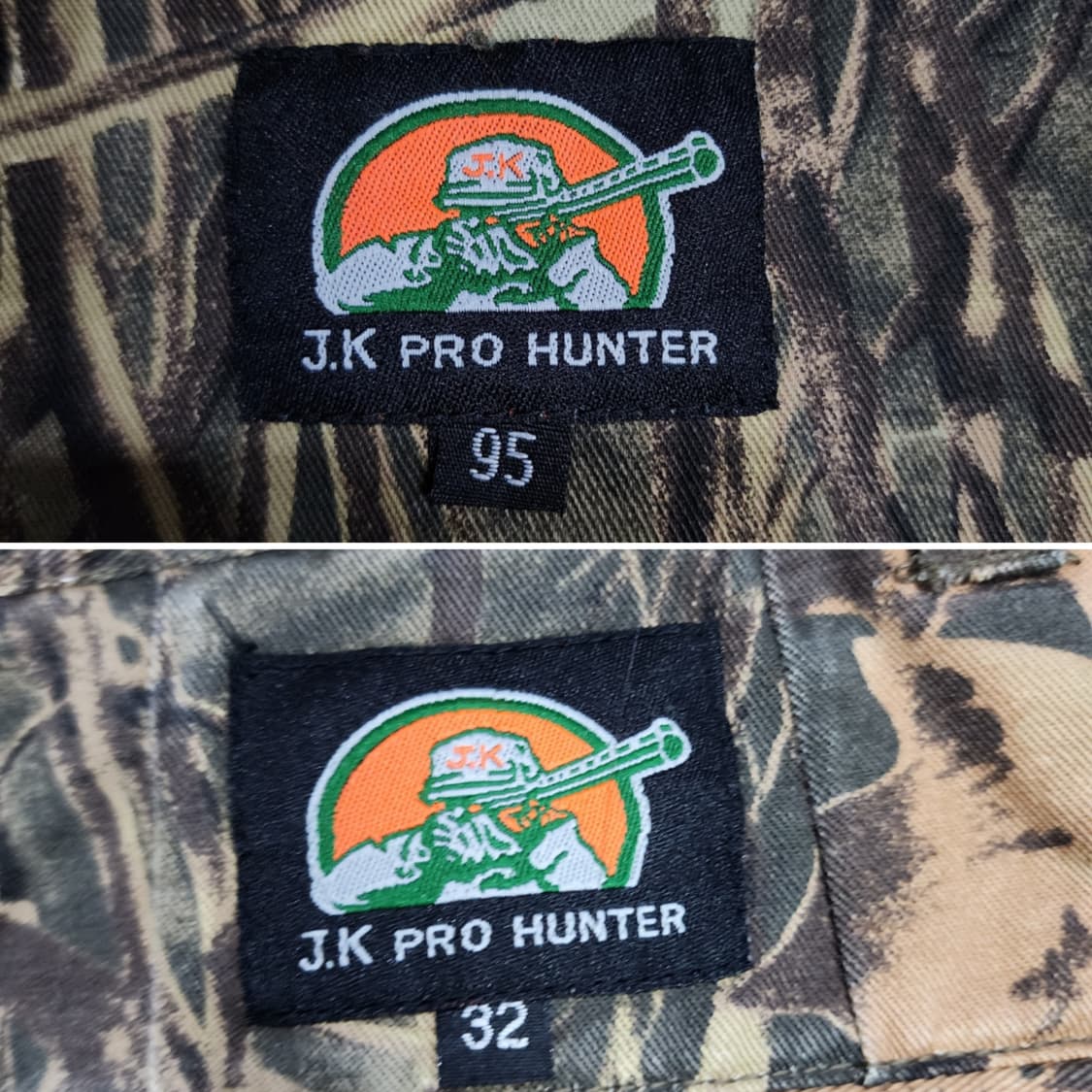 J K pro Hunter 빈티지 스웨이드 리얼트리 헌팅 셋업 셋트 상품이미지10