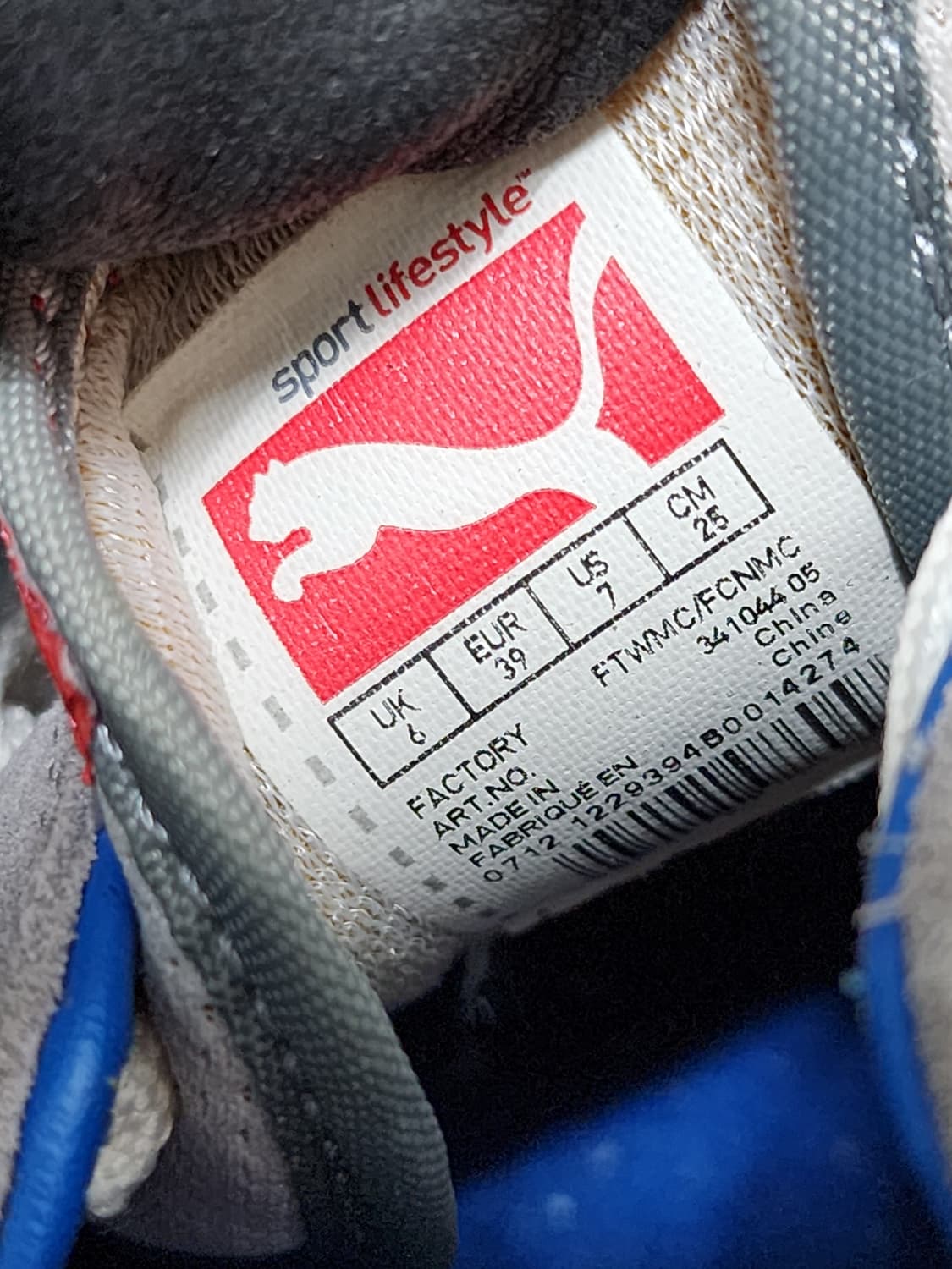 퓨마 TX-3 건담배색 스웨이드 운동화 상품이미지5