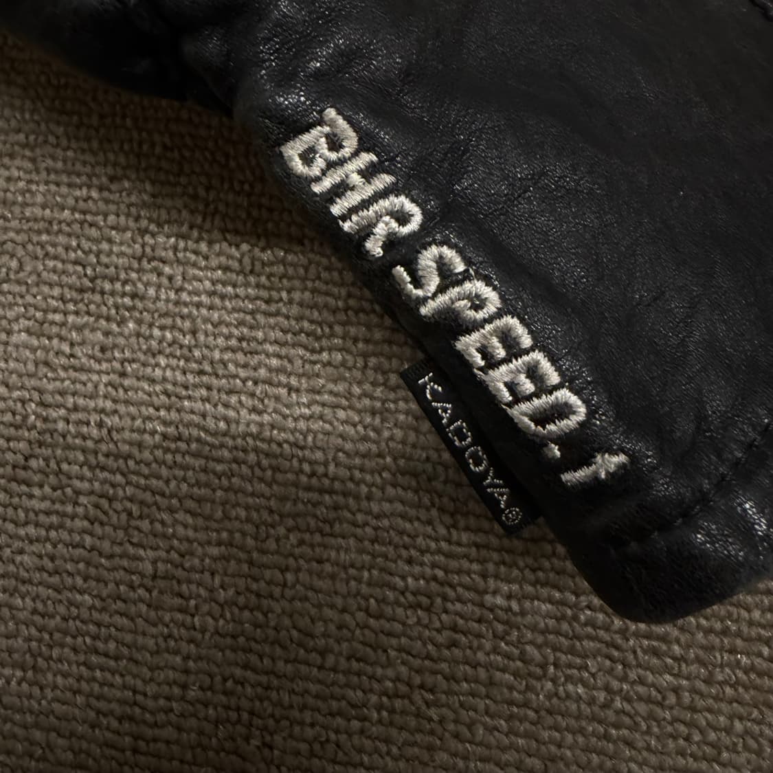 KADOYA BHR-SPEED1 카도야 빈티지 바이크 레더 장갑 상품이미지2