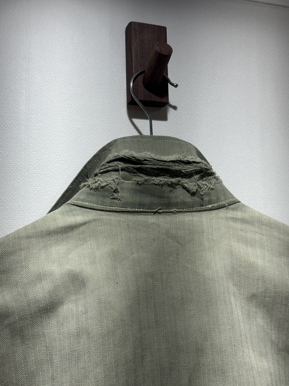 40s USMC P44 HBT 유틸리티 셔츠 상품이미지8