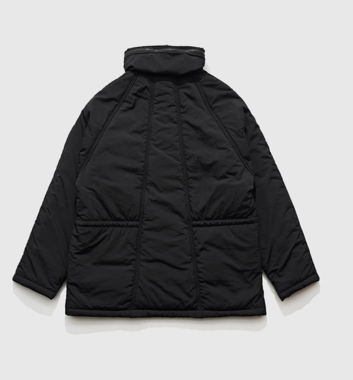 새상품)언어펙티드 패디드 파라슈트 점퍼 블랙 상품이미지9