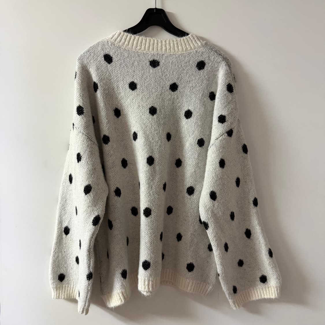 새상품 여자 도트 니트 상품이미지3