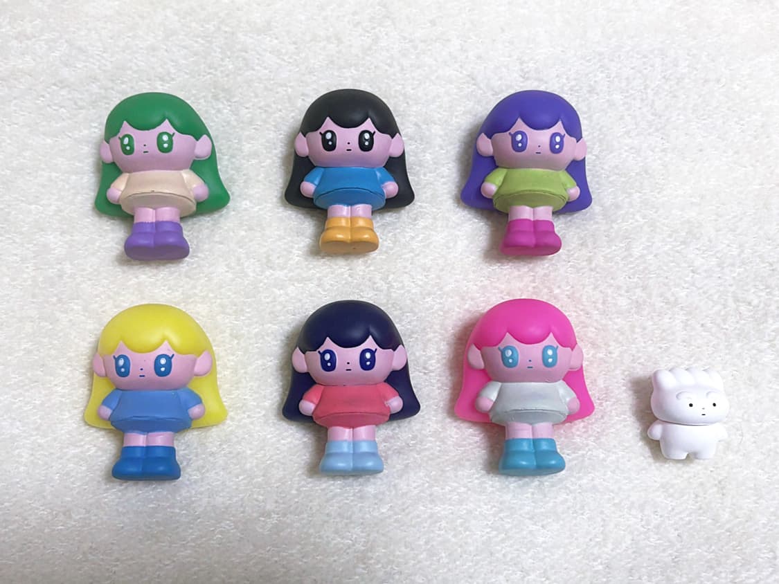 모뇨걸 가챠 피규어 풀세트  상품이미지1