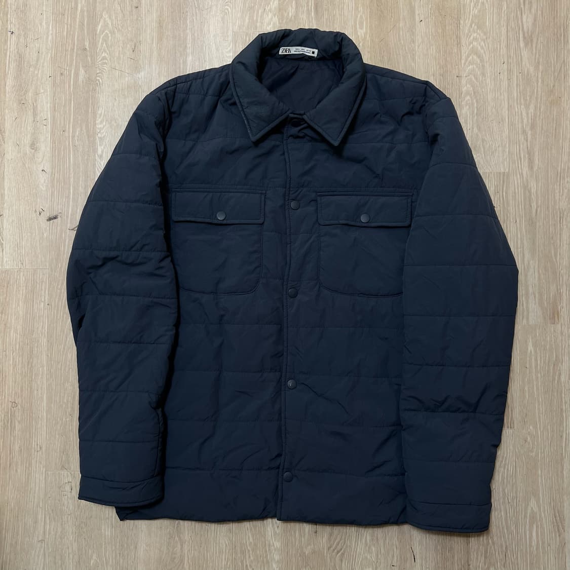 자라 남성 포켓 퀼팅 경량패딩 L/100  상품이미지1