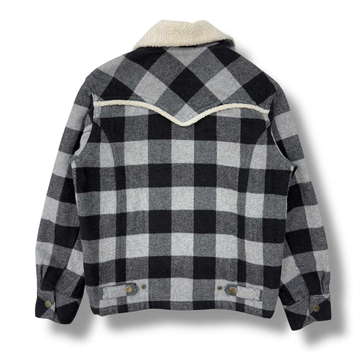 리바이스 체크 셰르파 자켓 r1822  상품이미지2