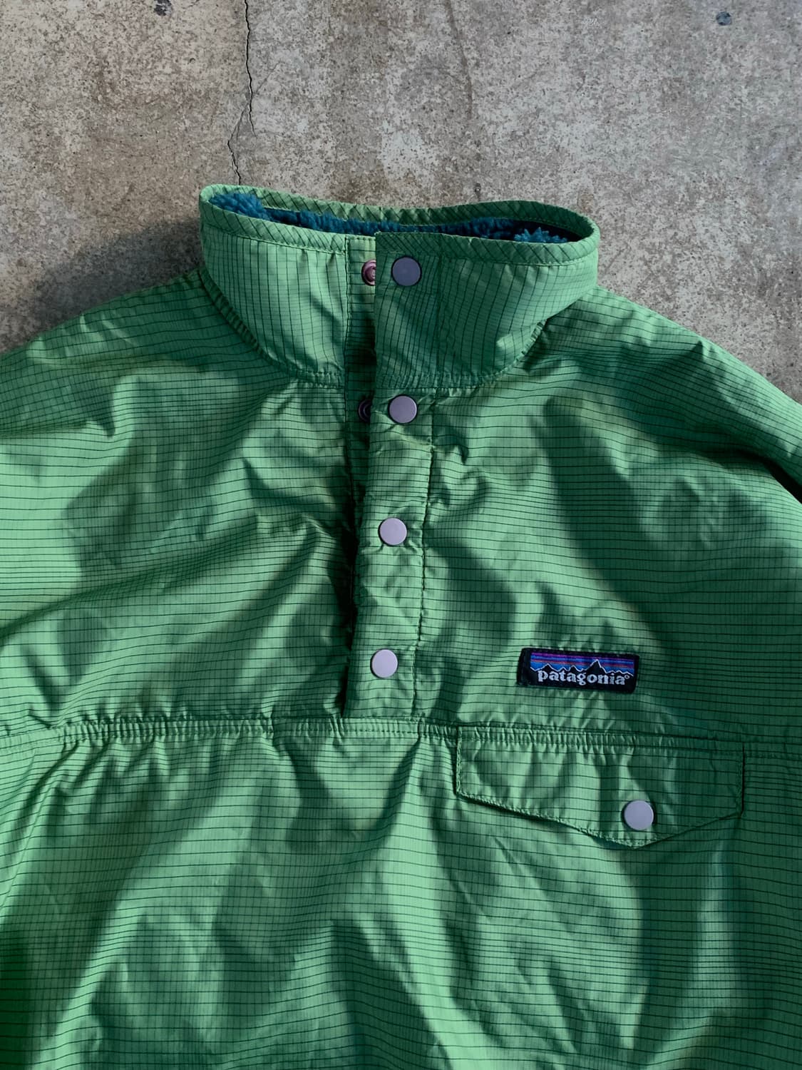2000s 파타고니아 리버시블 글리세이드 풀오버 KIDS 12-14 상품이미지8
