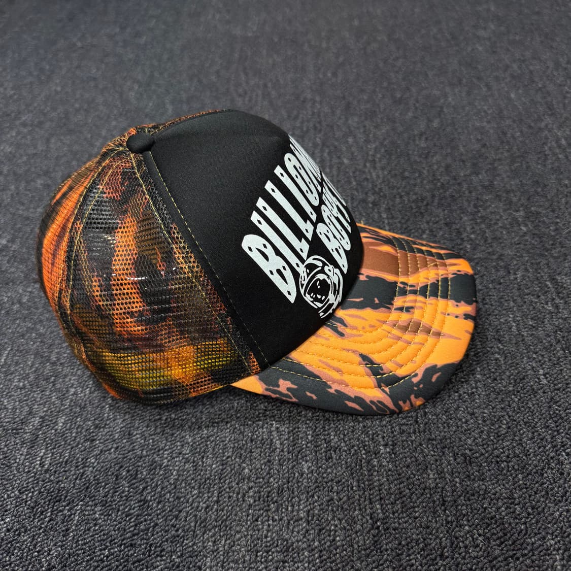 빌리어네어보이즈클럽 오렌지 카모 트러커 캡 상품이미지3
