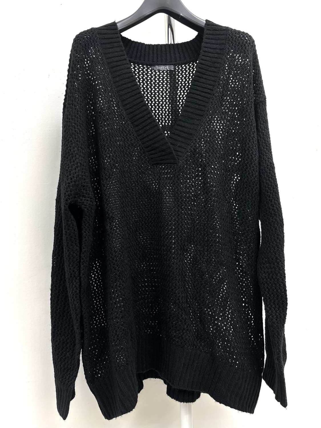 빈티지 블랙 니트 상품이미지4