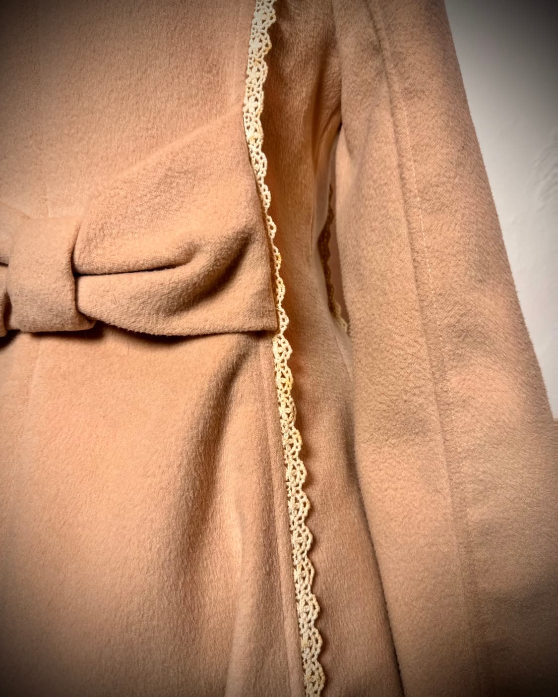 LIZ LISA 래빗퍼&크로셰 트림 포인트 코트 상품이미지8