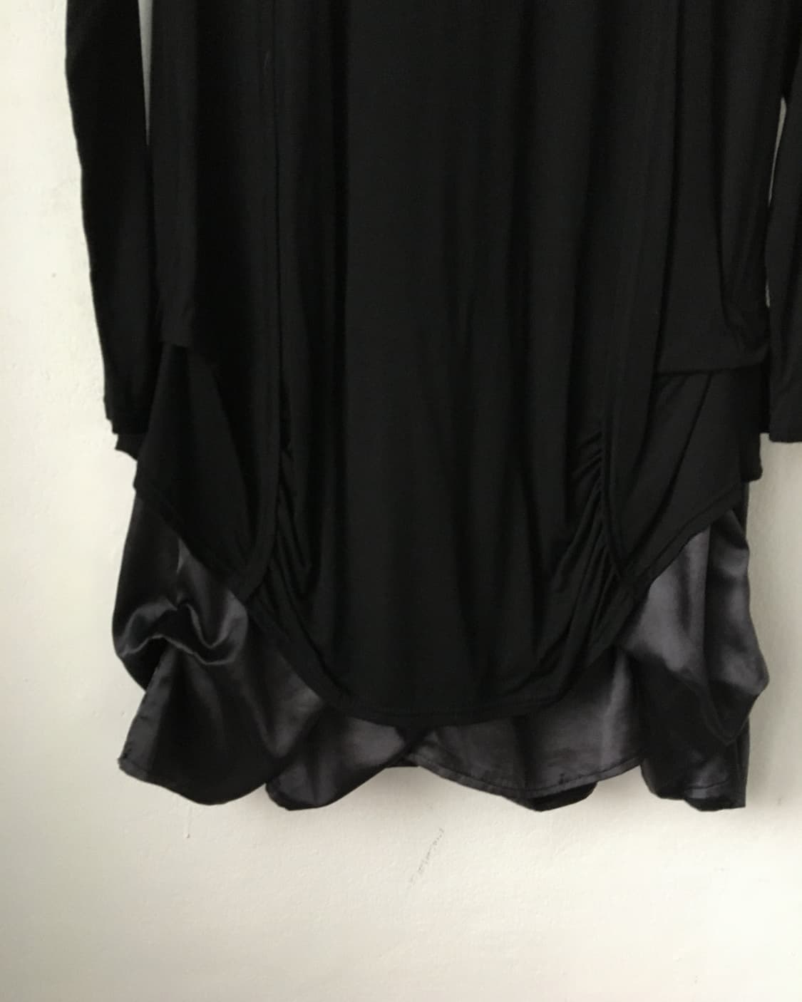 Dyed drape cardigan layered sleeve 상품이미지9