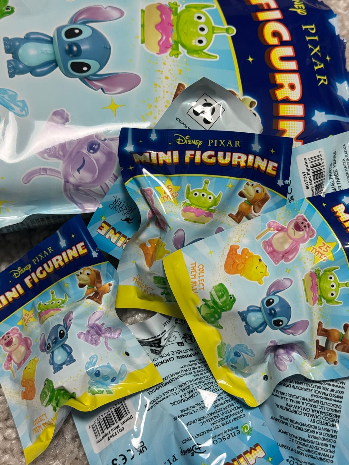 [택포가격]🍯디즈니 픽사 미니 랜덤 피규어🍯 스티치 토이스토리 푸 상품이미지1