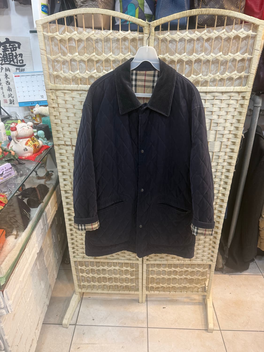 100-105 정품 버버리 누빔자켓 팝니다 상품이미지1