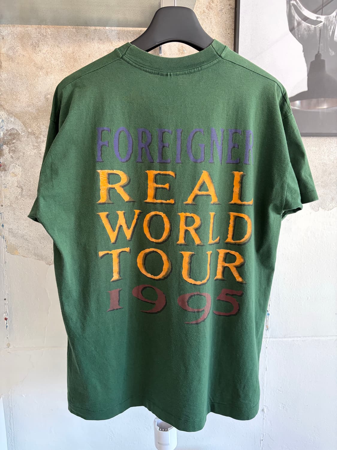 1995 Foreigner 투어 티셔츠 상품이미지1