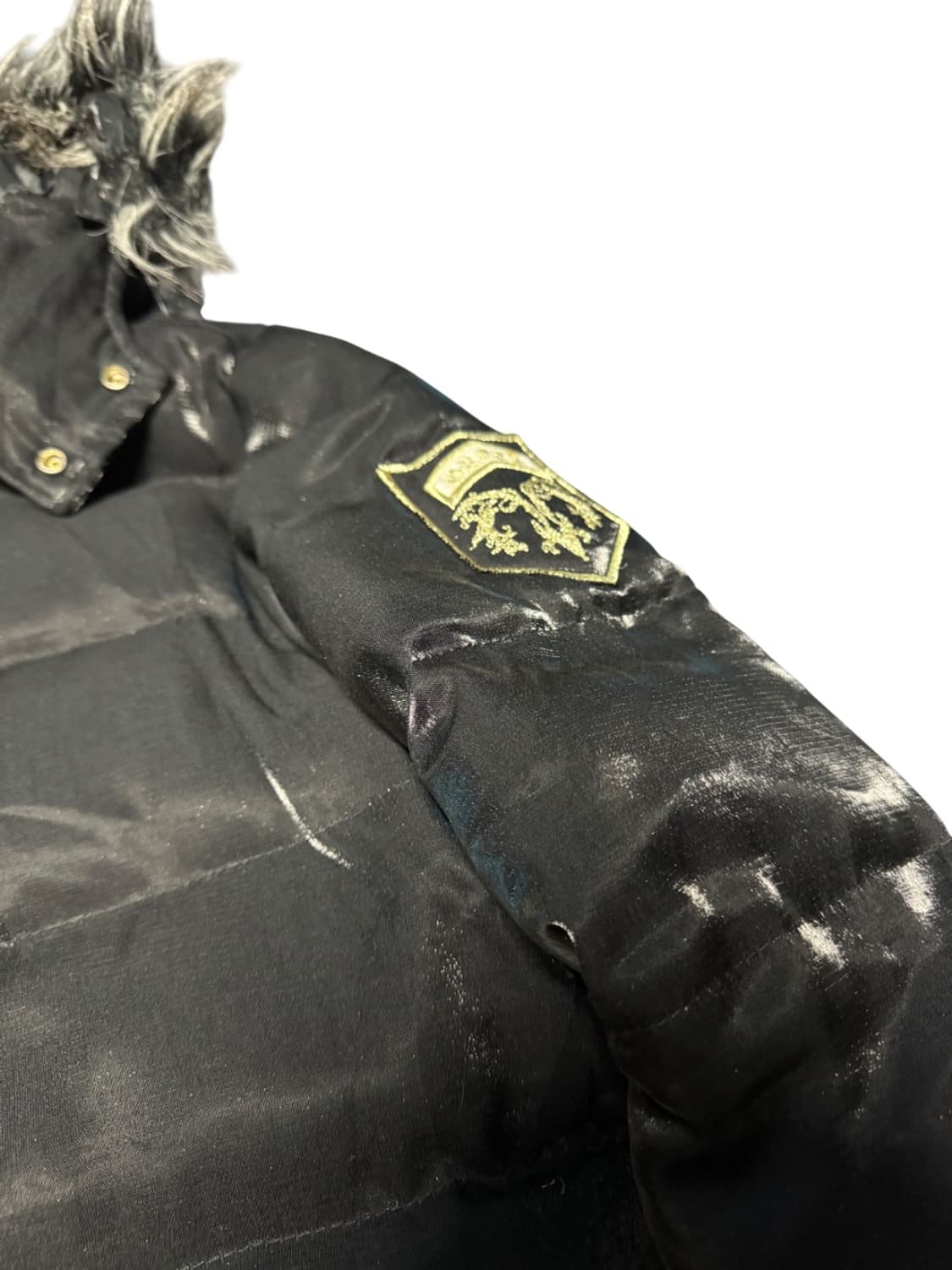 Midas Down Jacket Double Zip Glossy Blac 상품이미지2