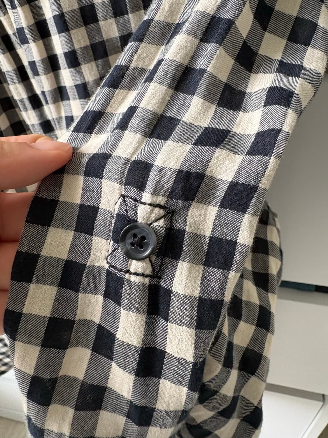 데님앤서플라이 깅엄체크 셔츠 상품이미지6