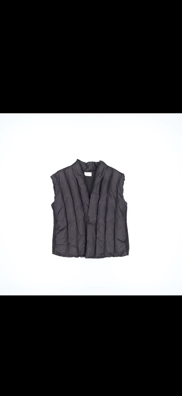 멜본 여성 패딩조끼(단추자석) 1210H1 상품이미지1