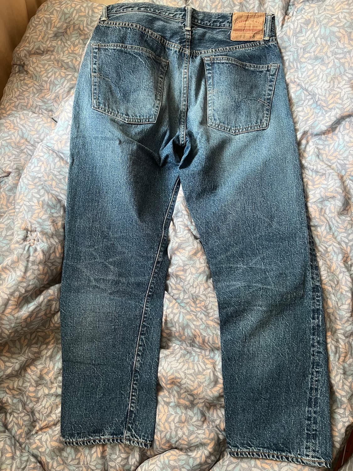 웨어하우스 2nd-hand 1105 유즈드 워쉬 미디엄 인디고 상품이미지5