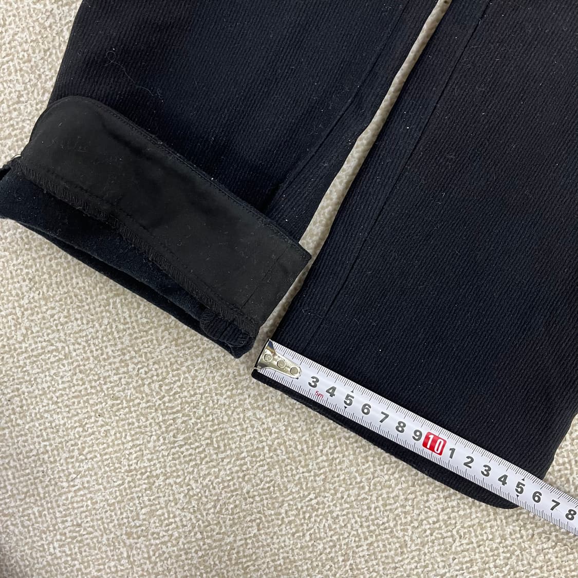 [67] 먼싱웨어 골프 여성 기모 일자핏 바지 0120M1 상품이미지7