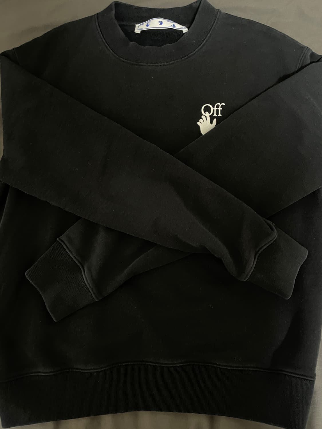 오프화이트 맨투맨 L 상품이미지3