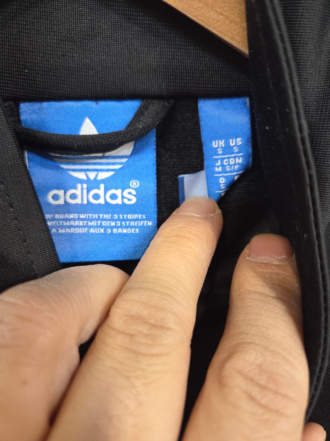 아디다스 해외판 파이어버드 트랙탑 져지 검흰 95 상품이미지3