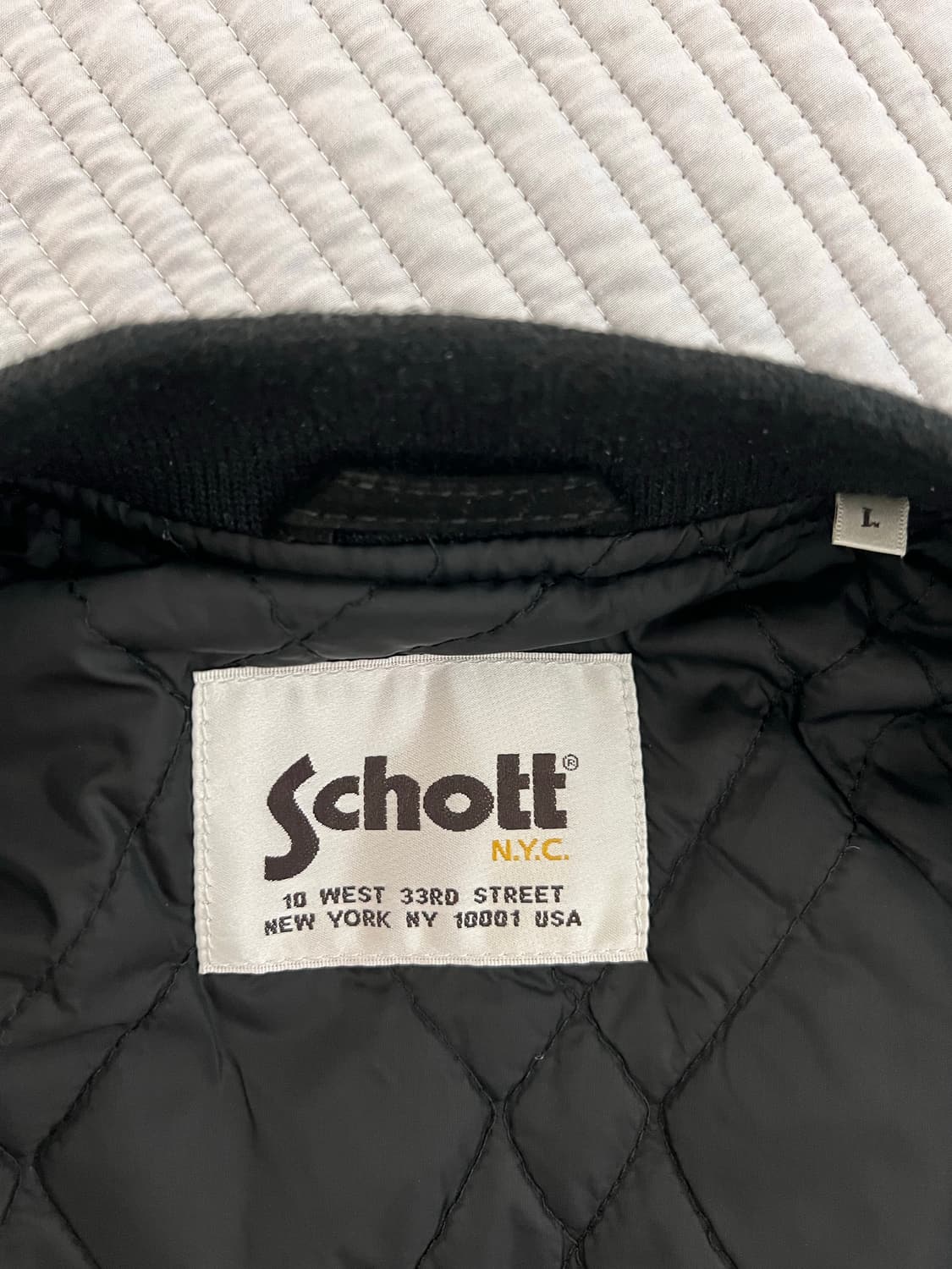 Schott 쇼트 suede 스웨이드 bomber jacket L 상품이미지4