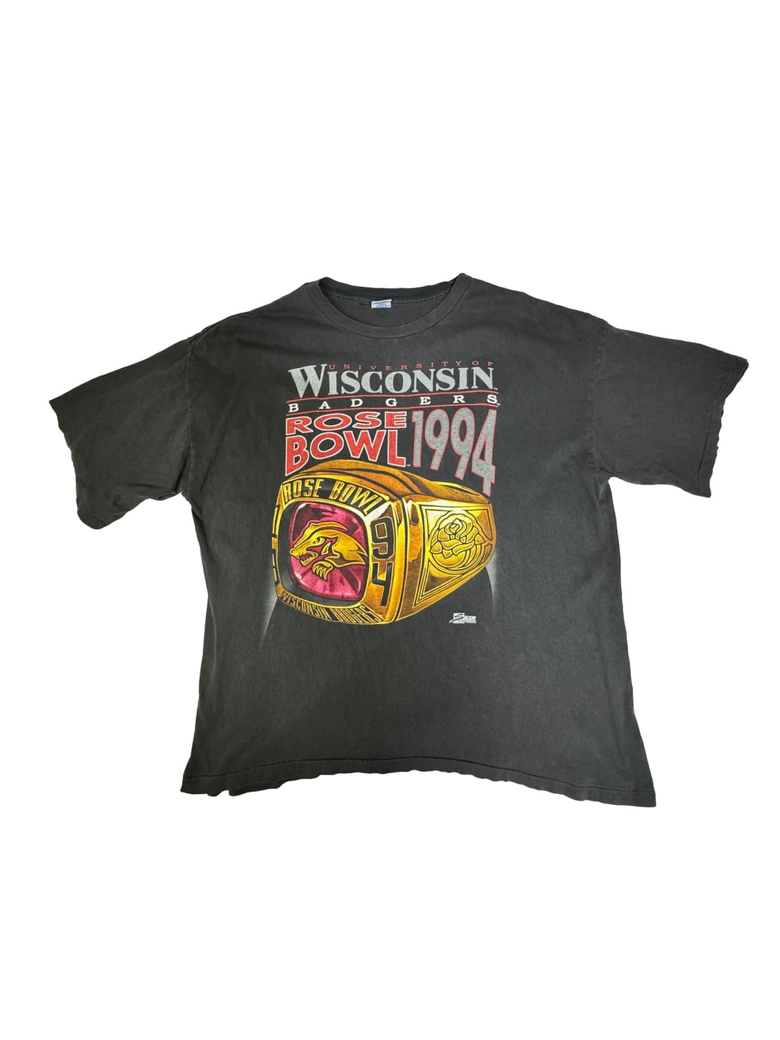빈티지 90s 위스콘신 배저스 로즈볼 우승 기념 티셔츠 XL 상품이미지1