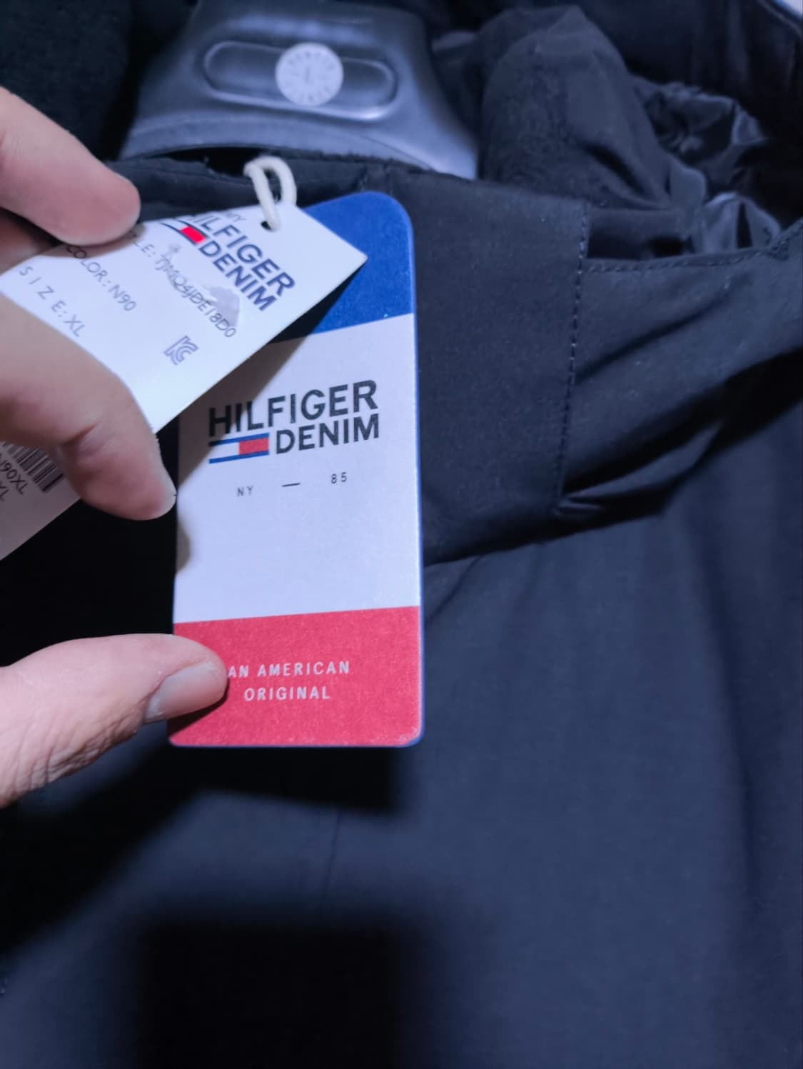 새거 XL 타미힐피거 헤비패딩 덕다운 상품이미지2