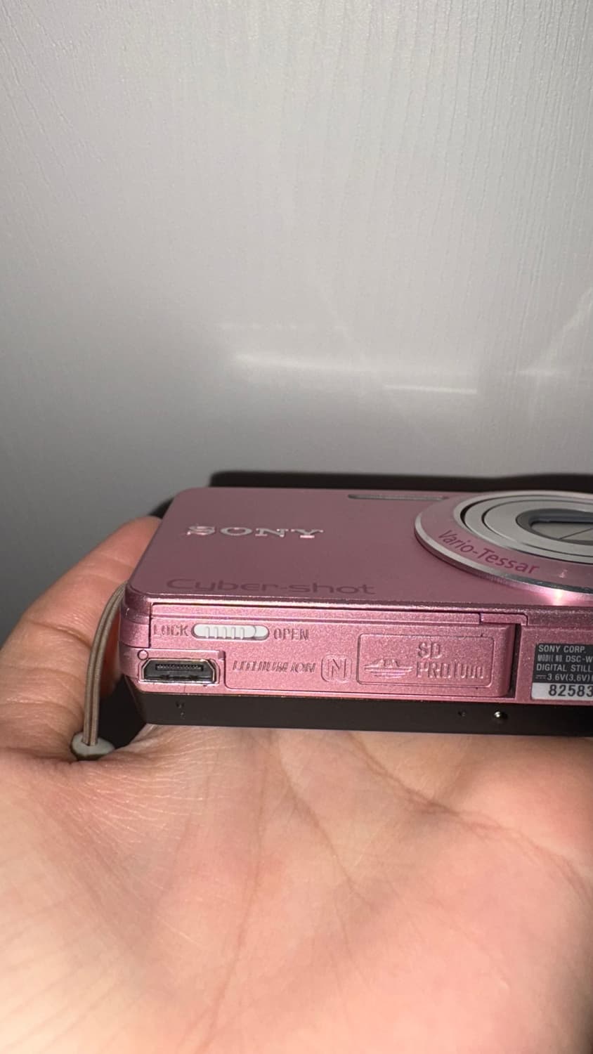 소니 sony 사이버샷 DSC-W350 핑크 디카 디지털카메라 상품이미지3