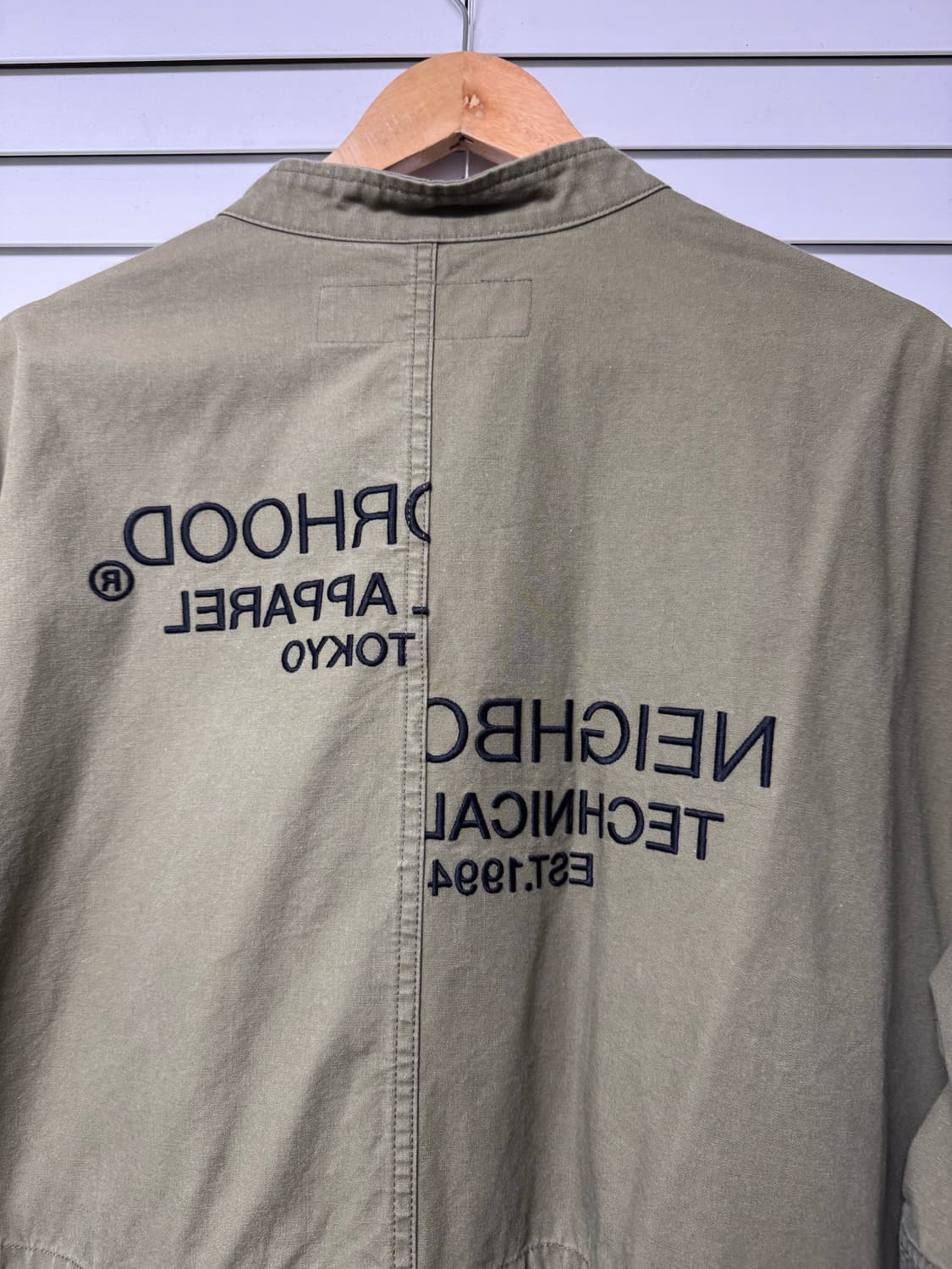 21ss 네이버후드 피쉬테일 올리브 M 상품이미지7